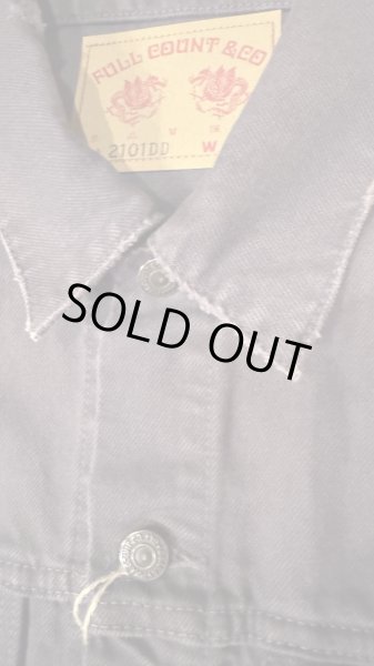 画像3: FULL COUNT フルカウント Type 3 Twill Jacet Damage ツイルジャケット　ダメージ加工 (3)