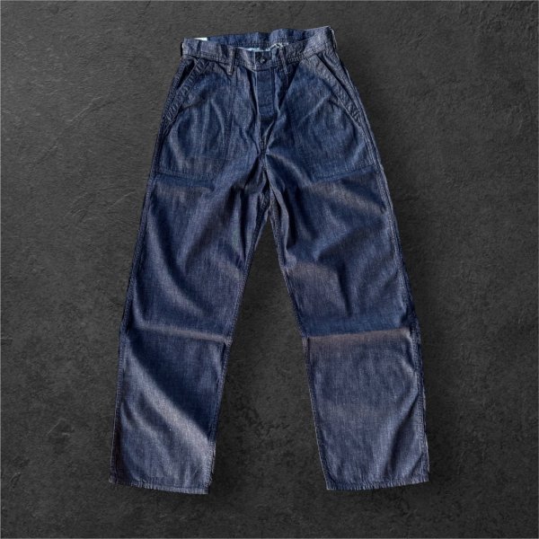 画像1: FULL COUNT フルカウント USN Seaman’s　Torousers  ８oz  (1)