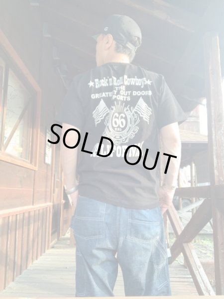 画像6: 66オリジナル 25th Anniv.TEE  25周年記念ティーシャツ GUNZ ブラック (6)