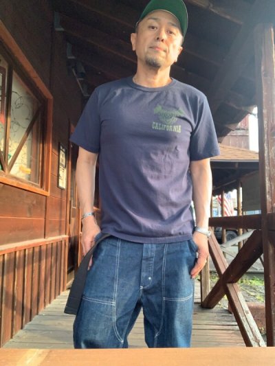 画像2: 66オリジナル 25th Anniv.TEE  ２５周年記念ティーシャツ GUNZ ネイビー