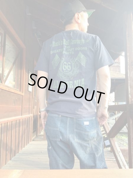 画像6: 66オリジナル 25th Anniv.TEE  25周年記念ティーシャツ GUNZ ネイビー (6)