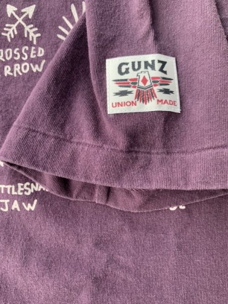 画像6: GUNZ ガンズ ネイティブTEEシャツ ティーシャツ GUNZ  DARK WINE (6)