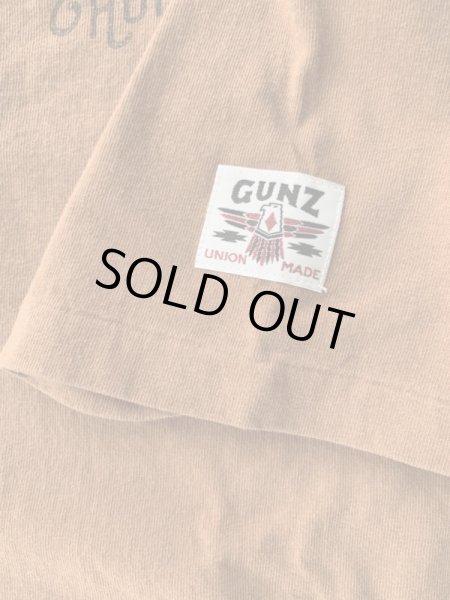 画像5: GUNZ ガンズ ネイティブTEEシャツ ヘンリーネックティーシャツ GUNZ  NUT BROWN (5)