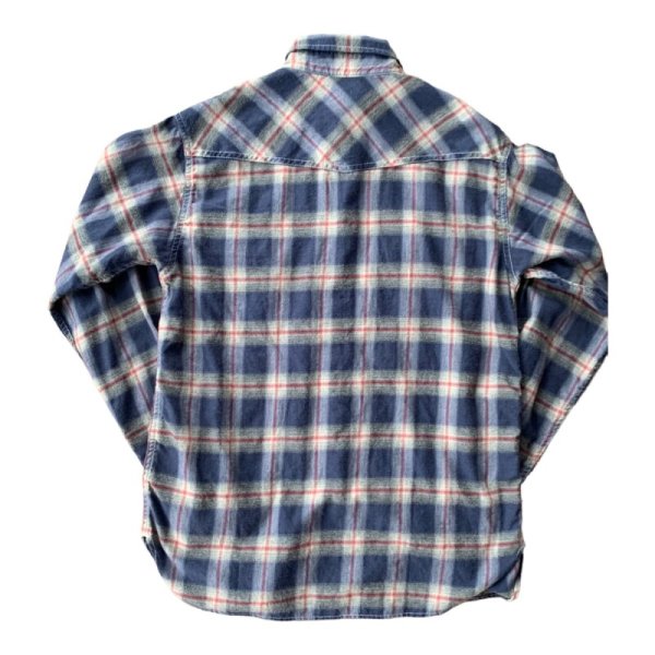 画像2: GUNZ ガンズ ウエスタンネルシャツ NAVY (2)