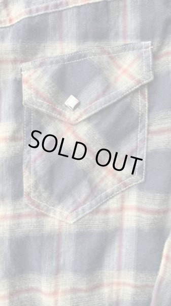 画像5: GUNZ ガンズ　ウエスタンネルシャツ　NAVY (5)