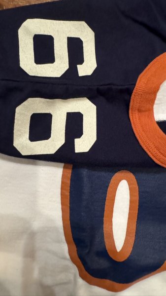 画像5: GUNZ ガンズ66別注 フットボールTEEシャツ 5分袖ティーシャツ   WHITE/NAVY (5)