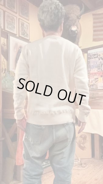 画像8: GUNZ ガンズ 　フロッキープリントスウェット　NATURAL (8)