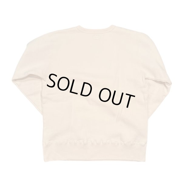 画像2: GUNZ ガンズ 　フロッキープリントスウェット　NATURAL (2)