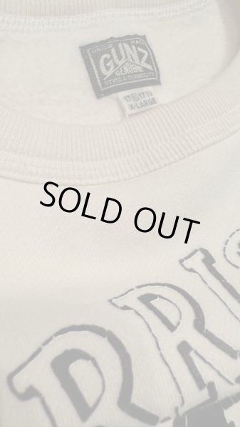 画像5: GUNZ ガンズ 　フロッキープリントスウェット　NATURAL (5)