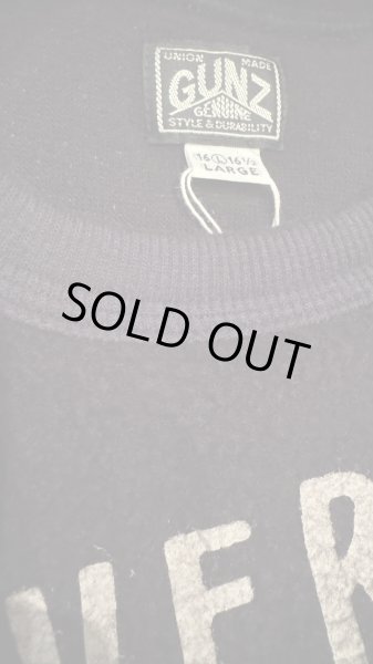 画像5: GUNZ ガンズ 　HOOVER DAM フリース　BLACK (5)