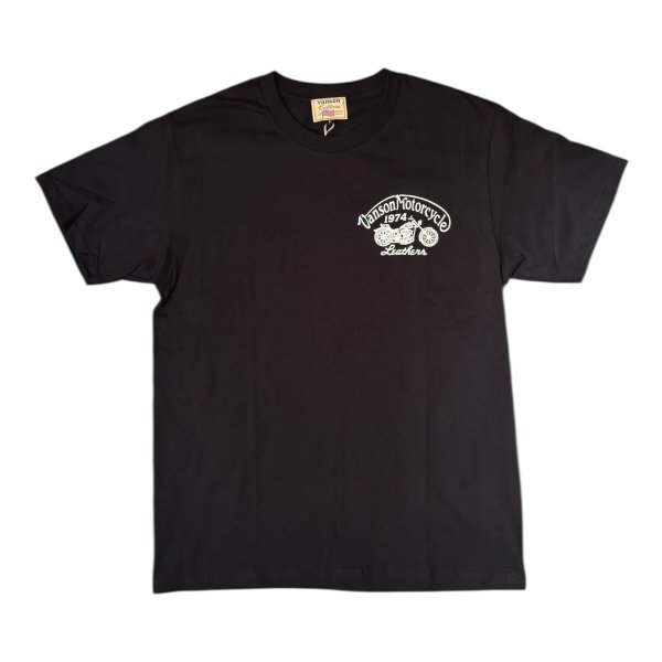 画像5: VANSON バンソン　ティーシャツ GUNZ  ホワイト 　ブラック (5)