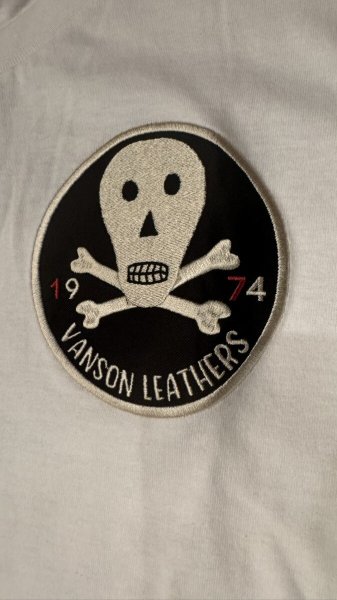 画像4: VANSON バンソン　ティーシャツ GUNZ  ホワイト 　ブラック (4)