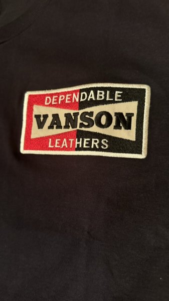 画像7: VANSON バンソン　ティーシャツ GUNZ  ホワイト 　ブラック (7)