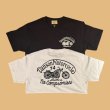画像1: VANSON バンソン　ティーシャツ GUNZ  ホワイト 　ブラック (1)