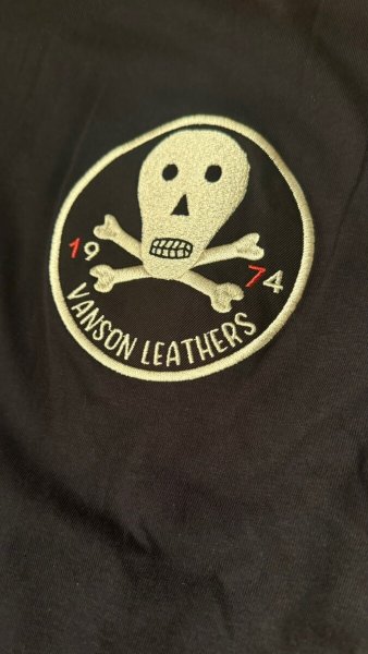 画像7: VANSON バンソン　ティーシャツ GUNZ  ホワイト 　ブラック (7)