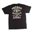 画像5: VANSON バンソン　ティーシャツ GUNZ  ホワイト 　ブラック (5)