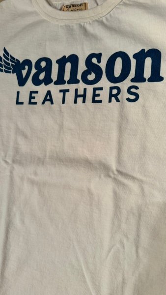 画像4: VANSON バンソン　ティーシャツ GUNZ  ホワイト 　ブラック　MADE IN JAPAN (4)