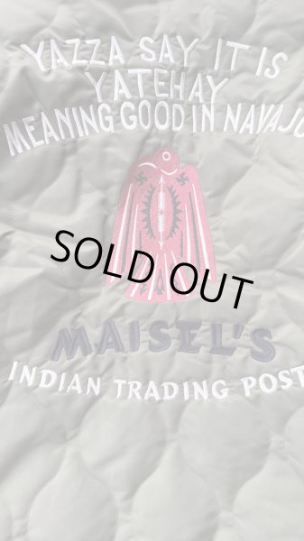 画像9: GUNZ ガンズ　ナイロンキルティングボアジャケット　GREEN (9)