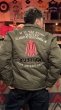 画像12: GUNZ ガンズ　ナイロンキルティングボアジャケット　GREEN (12)