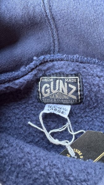 画像6: GUNZ ガンズ 　プリントフードスウェット CATONSVILLE　NAVY (6)