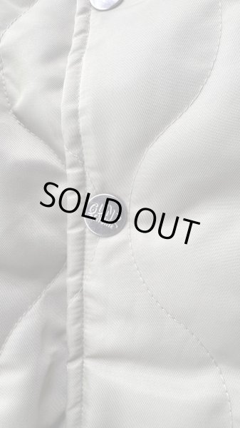 画像7: GUNZ ガンズ　ナイロンキルティングボアジャケット　GREEN (7)