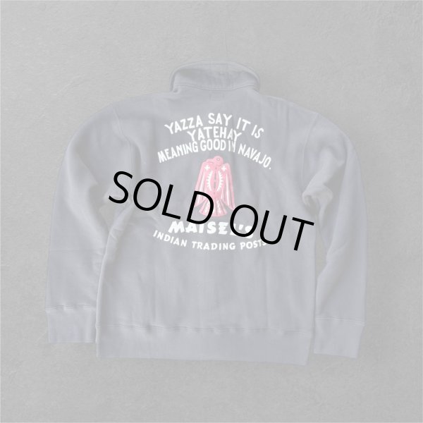 画像1: GUNZ ガンズ 　プリントフロントボタンスウェット BLACK (1)