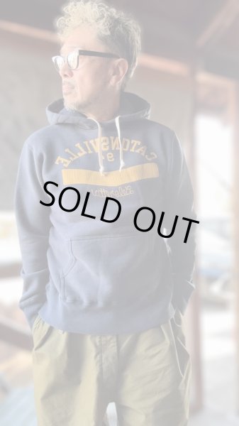 画像8: GUNZ ガンズ 　プリントフードスウェット CATONSVILLE　NAVY (8)