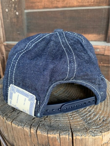 画像2: THE H.W.DOG&CO TRUCKER CAPINDIGO インディゴ (2)