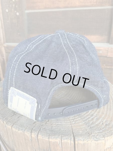 画像2: THE H.W.DOG&CO TRUCKER CAPINDIGO　インディゴ (2)