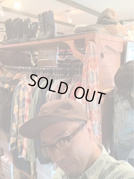画像5: THE H.W.DOG&CO TRUCKER CAP BROWN ブラウン (5)