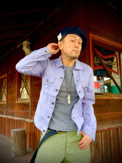 画像2: THE H.W.DOG&CO  LEATHER BERET 62