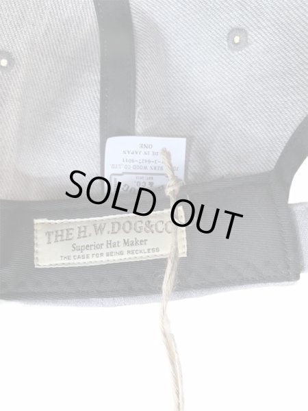 画像4: THE H.W.DOG&CO WASH BB CAP  GRAY (4)