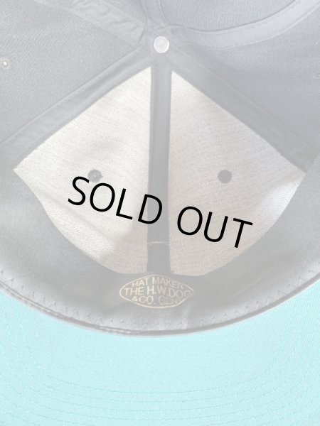 画像4: THE H.W.DOG&CO BASEBALL CAP BLACK ブラック (4)