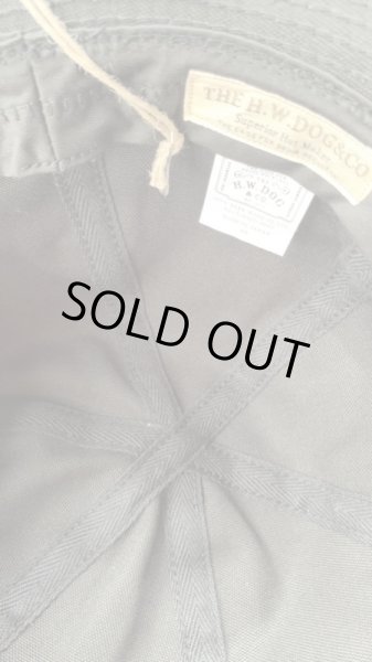 画像3: THE H.W.DOG&CO. エイチダブリュードッグ DAYSY HAT デイジーハット BLACK ブラック (3)