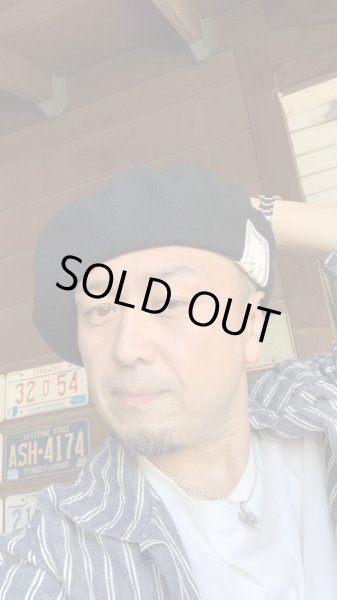 画像5: THE H.W.DOG&CO BIGGEST  BERET   BLACK ブラック (5)