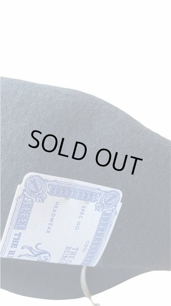 画像2: THE H.W.DOG&CO BIGGEST  BERET   BLACK ブラック (2)