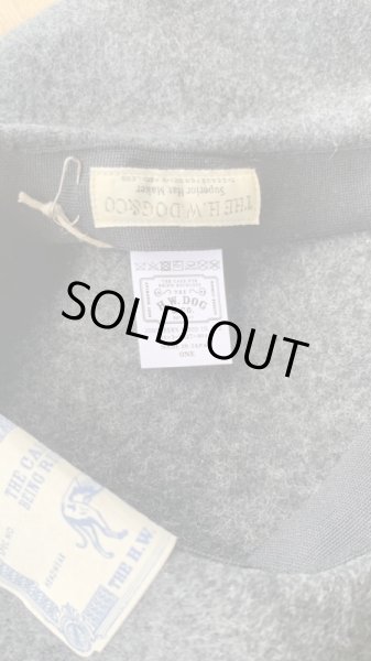 画像2: THE H.W.DOG&CO  BERET BIG  C GRY  チャコールグレー (2)