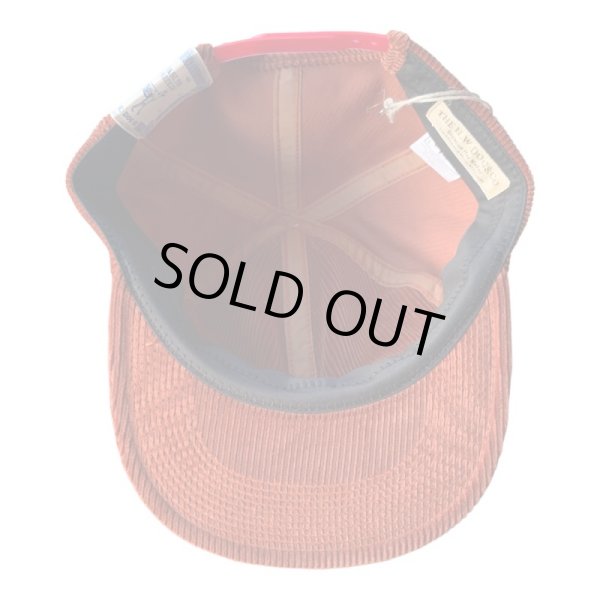 画像4: THE H.W.DOG&CO TRUCKER CAP　コーデュロイ Brick Red (4)