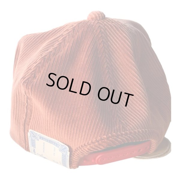 画像2: THE H.W.DOG&CO TRUCKER CAP　コーデュロイ Brick Red (2)