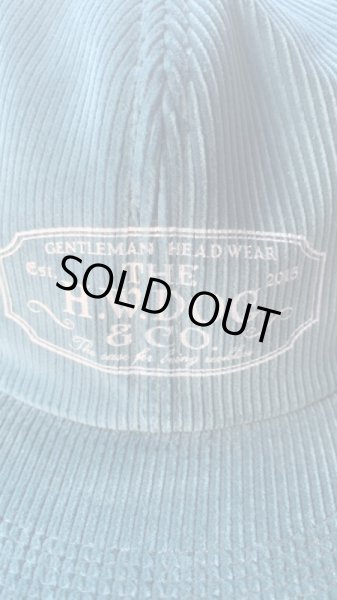 画像3: THE H.W.DOG&CO TRUCKER CAP コーデュロイ Blueブルー (3)