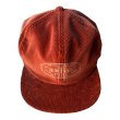 画像1: THE H.W.DOG&CO TRUCKER CAP　コーデュロイ Brick Red (1)