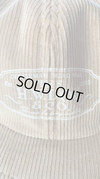 画像3: THE H.W.DOG&CO TRUCKER CAP コーデュロイ BEIGE ベージュ (3)