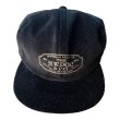 画像1: THE H.W.DOG&CO TRUCKER CAP　コーデュロイ BLACブラック (1)