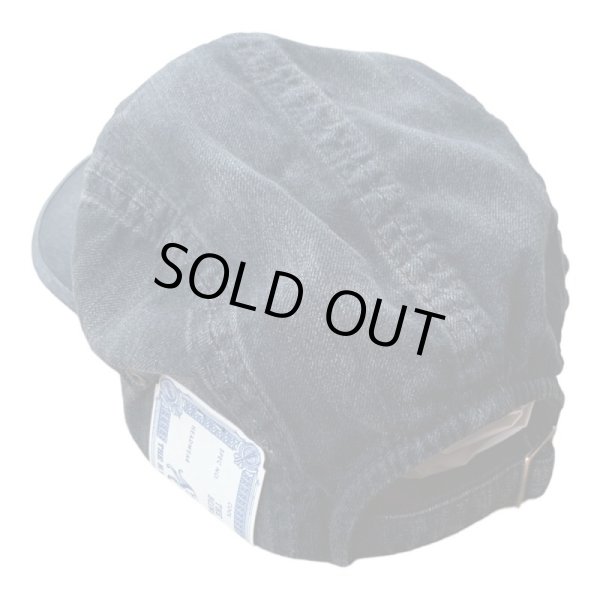 画像2: THE H.W.DOG&CO  WASH DENIM JET CAP  BLACK (2)