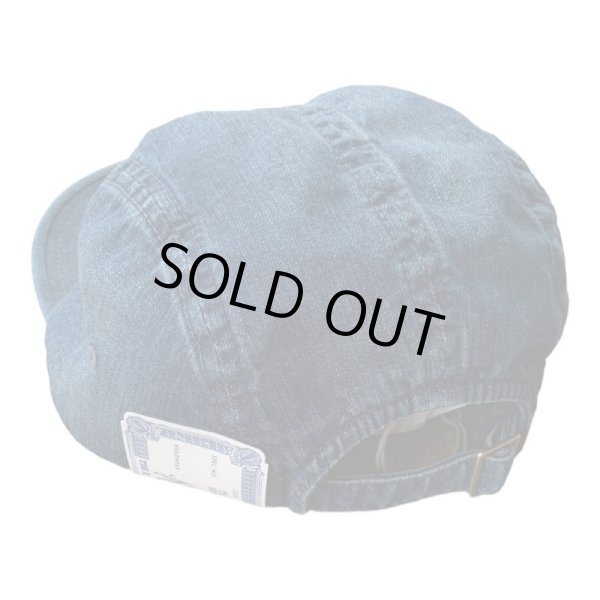 画像3: THE H.W.DOG&CO  WASH DENIM JET CAP  INDIGO (3)