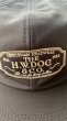 画像4: THE H.W.DOG&CO TRUCKER CAP23SS 刺繍ロゴ BLACK ブラック (4)