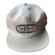 画像1: THE H.W.DOG&CO TRUCKER CAP23SS 刺繍ロゴ O.WHITE (1)