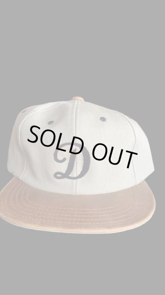 画像2: THE H.W.DOG&CO 2TONE LEATHER COTTON CAP  Beige  Navy  Black (2)
