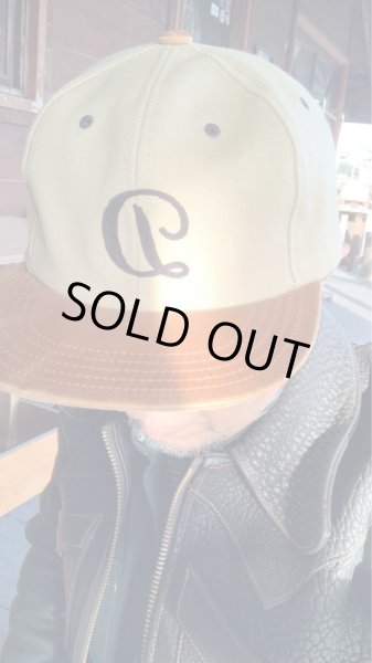画像11: THE H.W.DOG&CO 2TONE LEATHER COTTON CAP  Beige  Navy  Black (11)