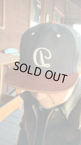 画像12: THE H.W.DOG&CO 2TONE LEATHER COTTON CAP  Beige  Navy  Black (12)